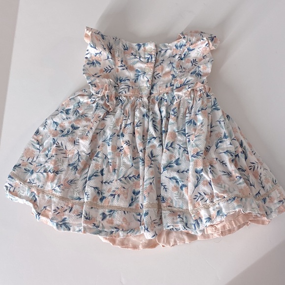 12M Cottagecore Flutter Sleeve Dress - Picture 4 of 7